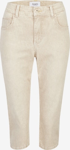 Angels Slimfit Jeans 'Anacapri' in Beige: voorkant