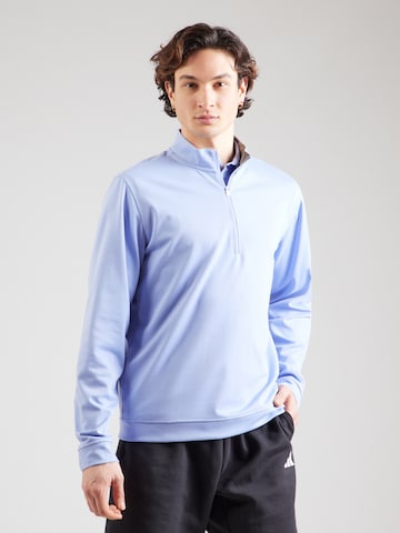 ADIDAS GOLF Sportsweatshirt in Blauw: voorkant