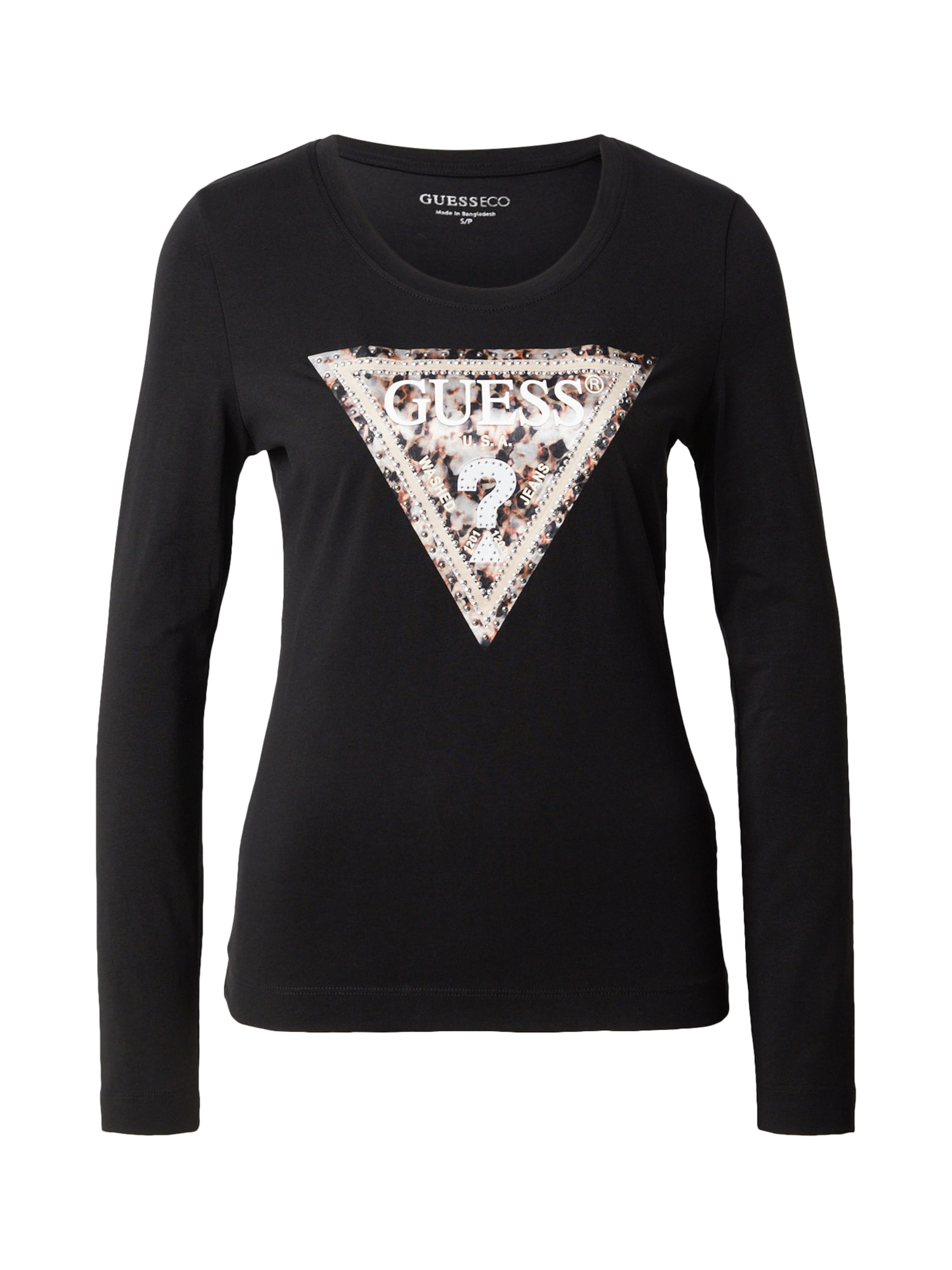 GUESSMajica - crna boja: prednji dio