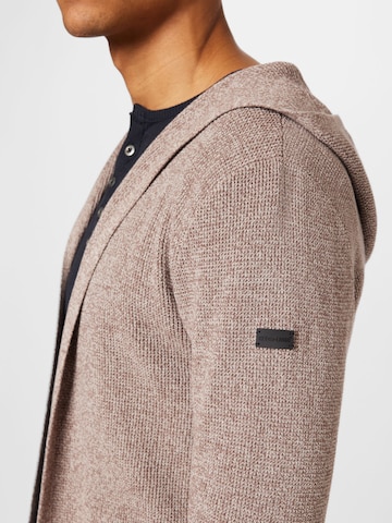 Key Largo Cardigan 'RIVER' i brun