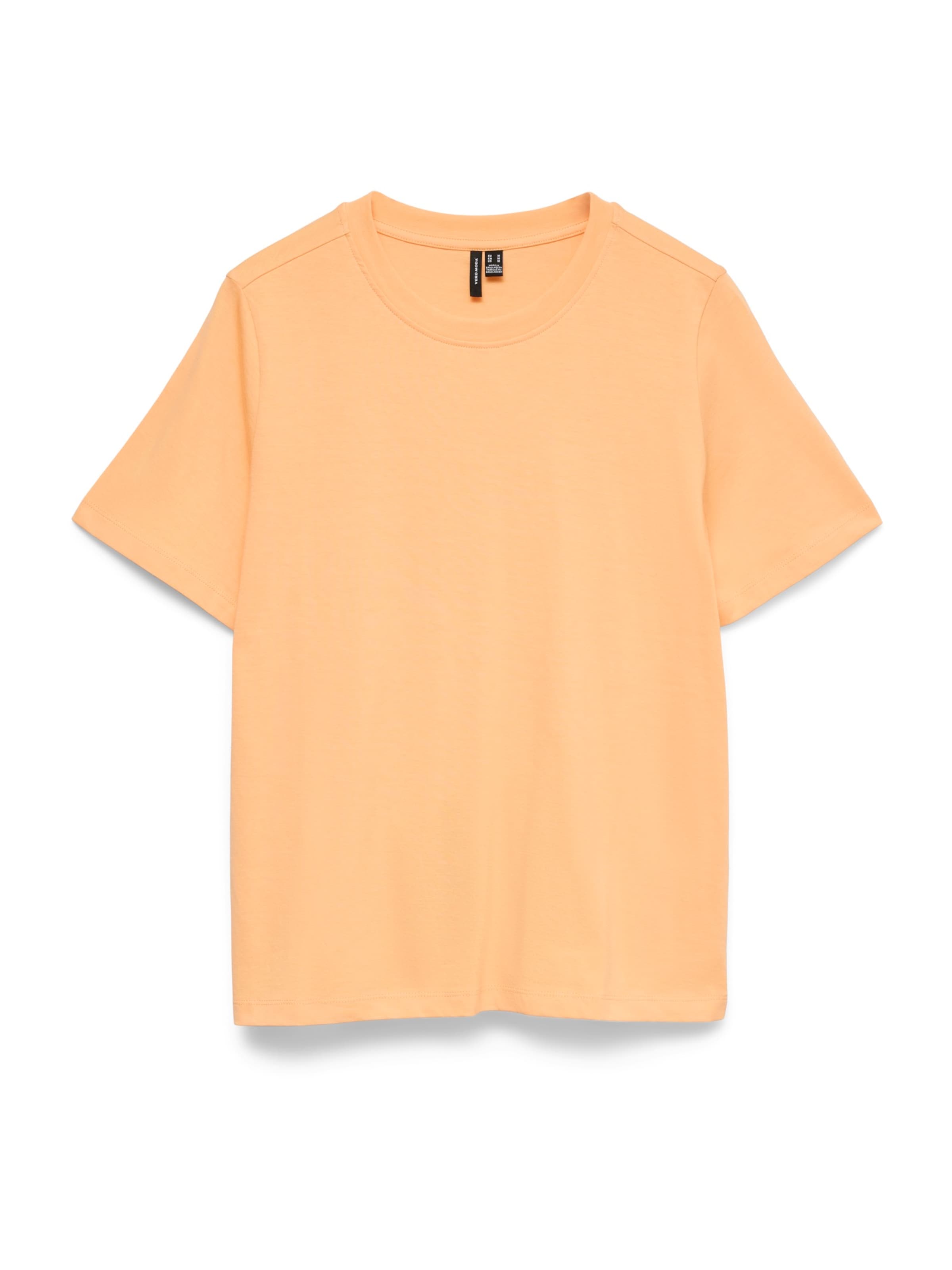 oranžinė VERO MODA Marškinėliai 'VMPAULINA': priekis