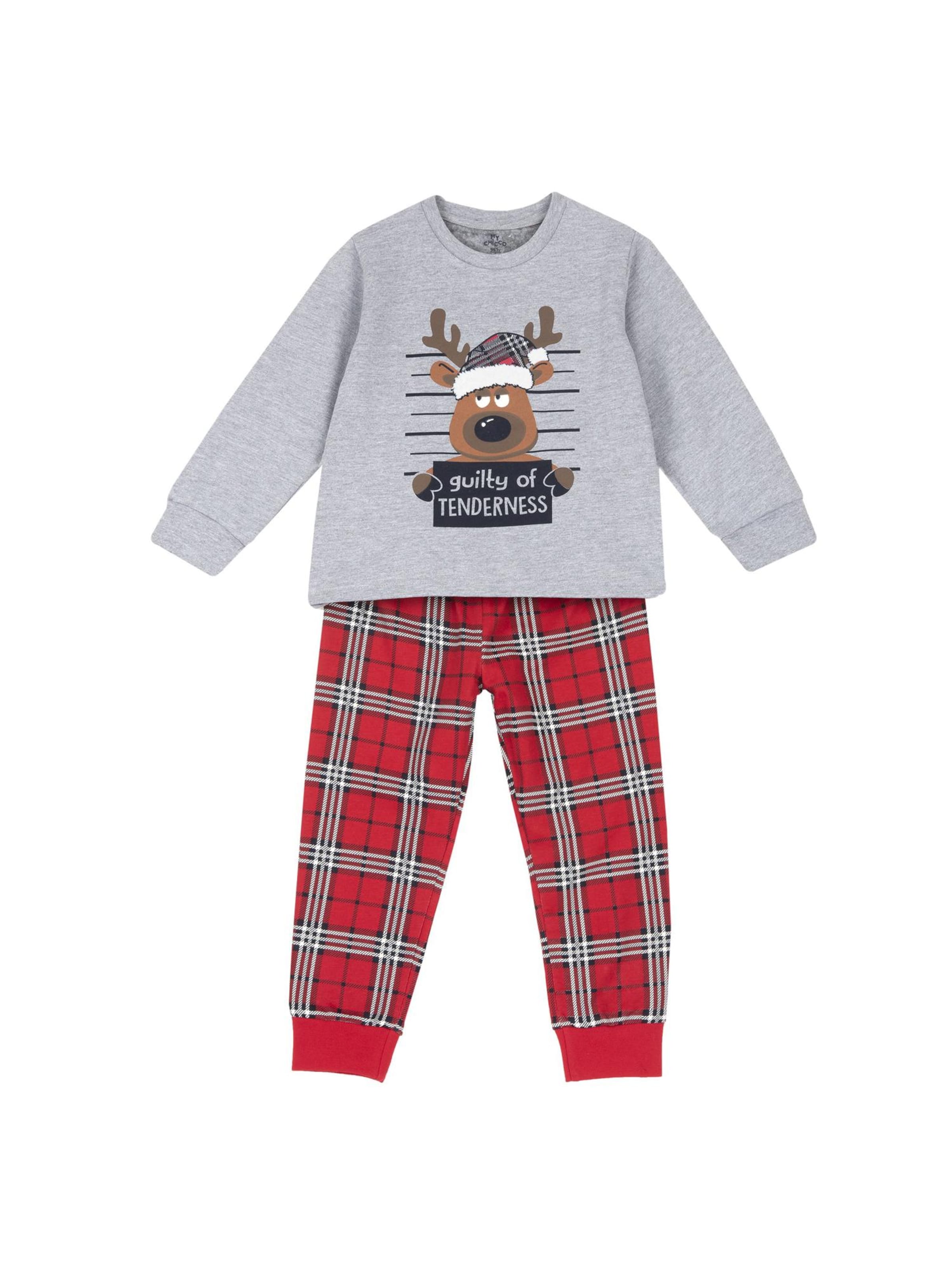 Pigiama di Chicco in grigio: frontale