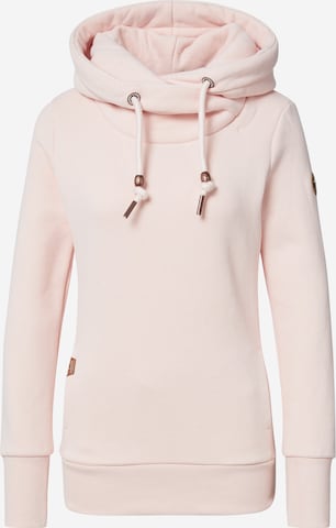 Sweat-shirt 'GRIPY BOLD' Ragwear en rose : devant