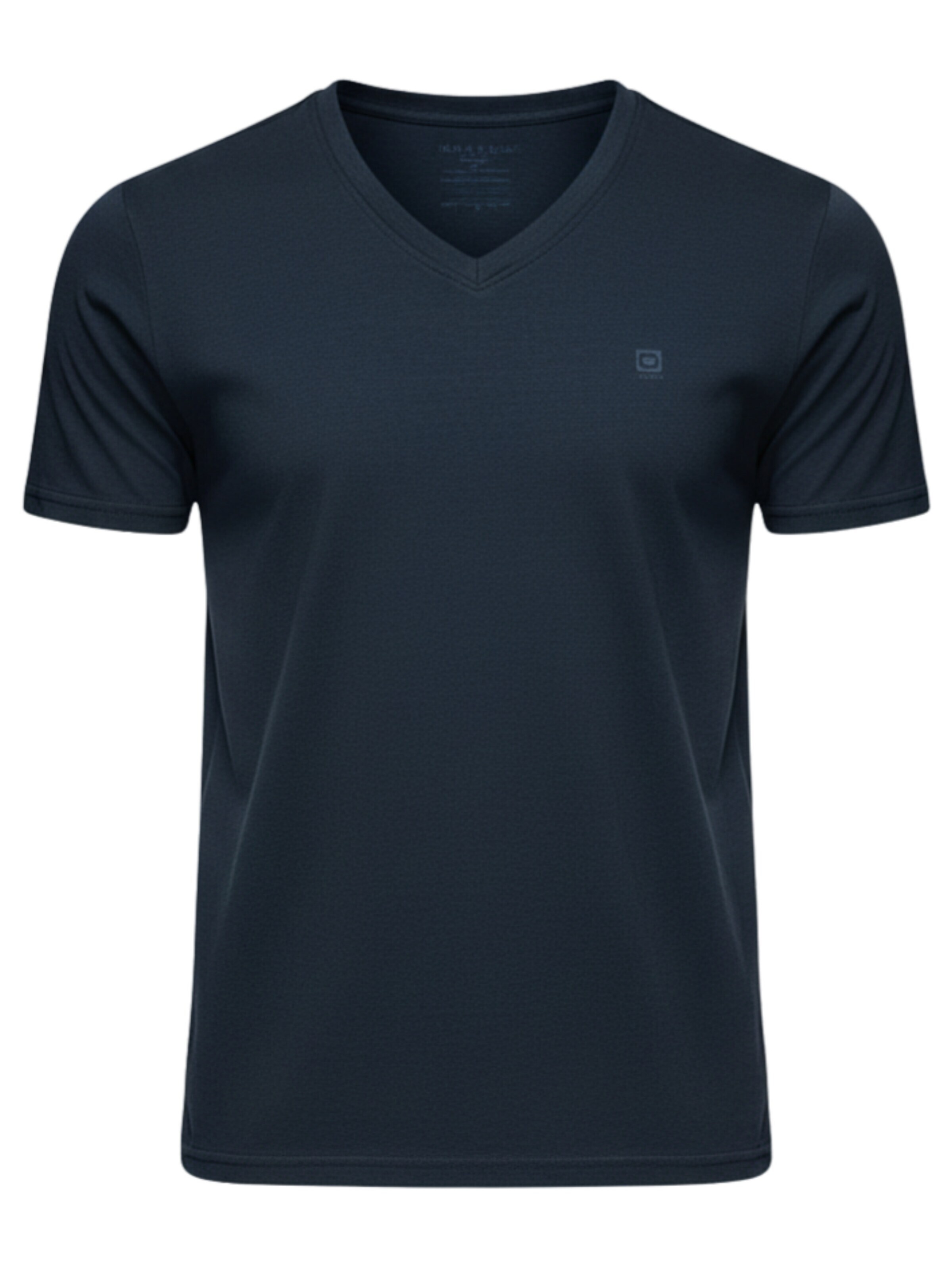 Maglietta di Ombre in blu: frontale