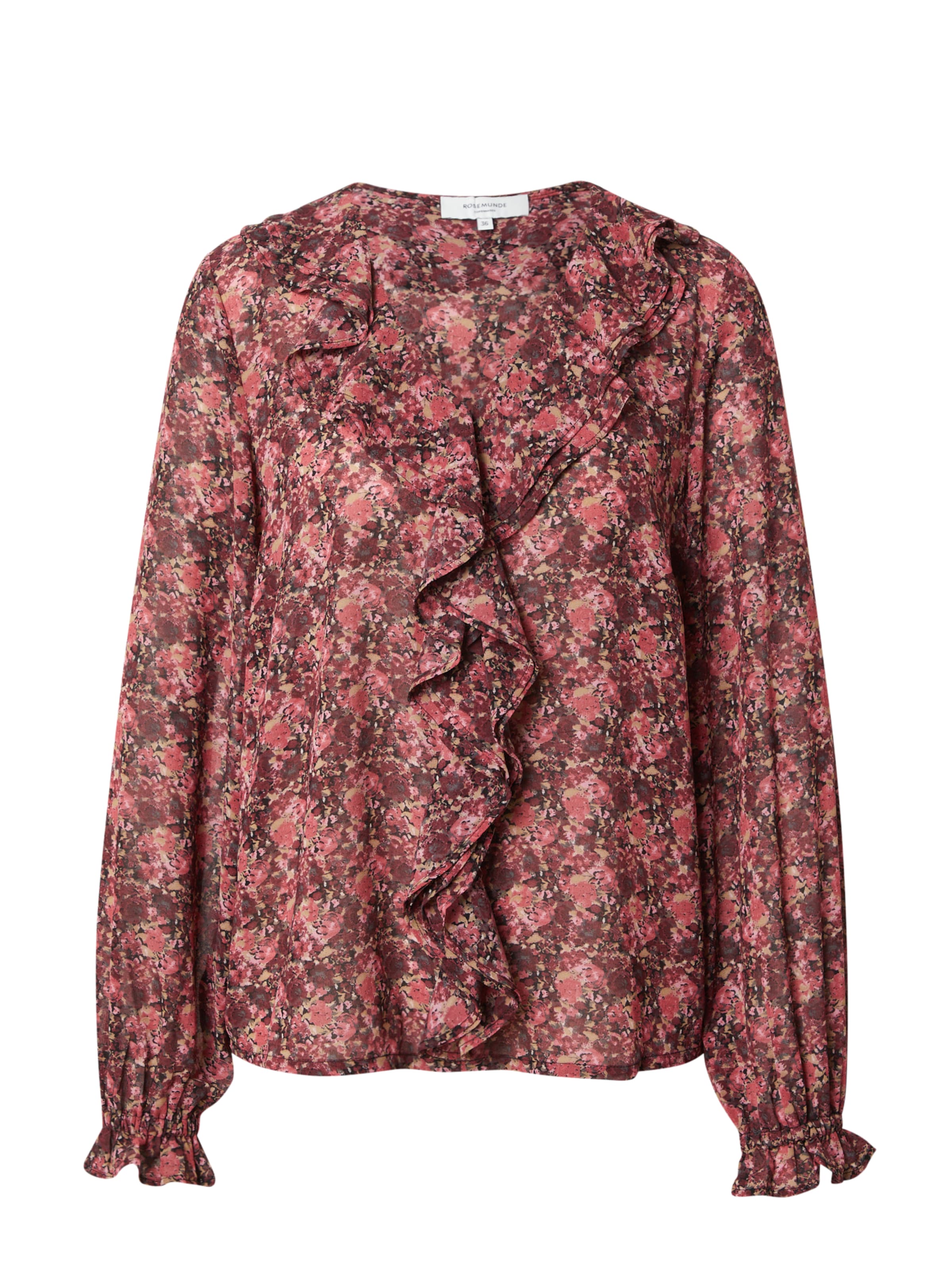 rosemunde Bluse 'Sally' i rød: forside
