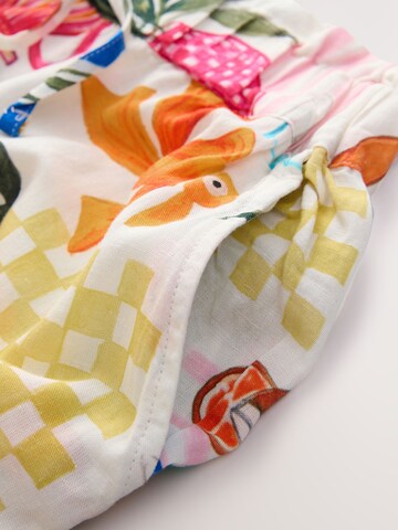 Next Wide Leg Hose in Blau