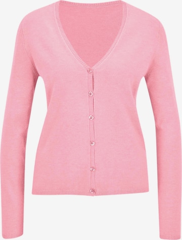 MADELEINE Strickjacke in Pink: Vorderseite