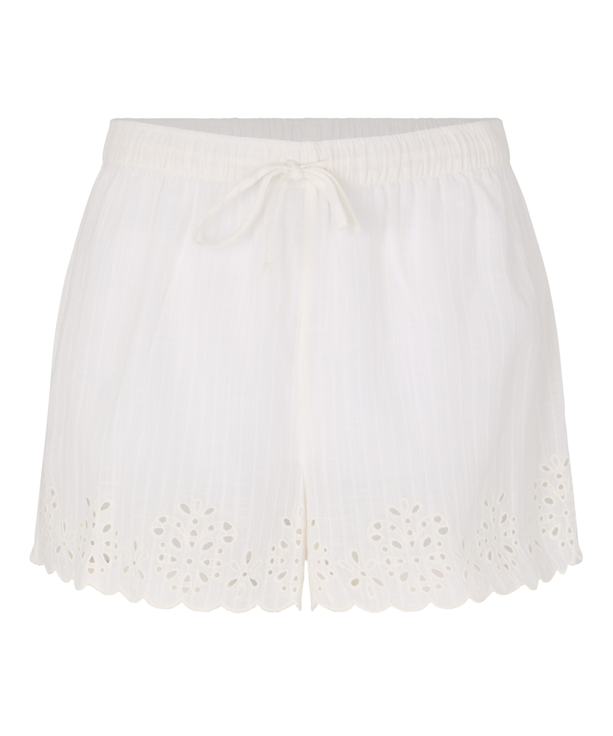 Hunkemöller Shorty in Weiß: Vorderseite