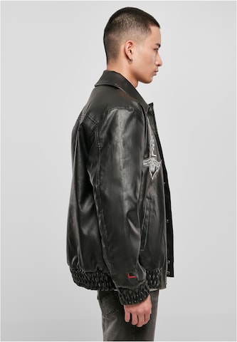 FUBU Jacke 'Varsity' in Schwarz