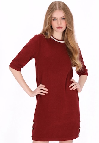 DreiMaster Maritim Dress in Red: front