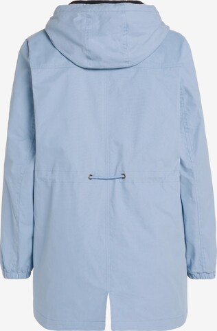 Ulla Popken Between-Seasons Parka in Blue