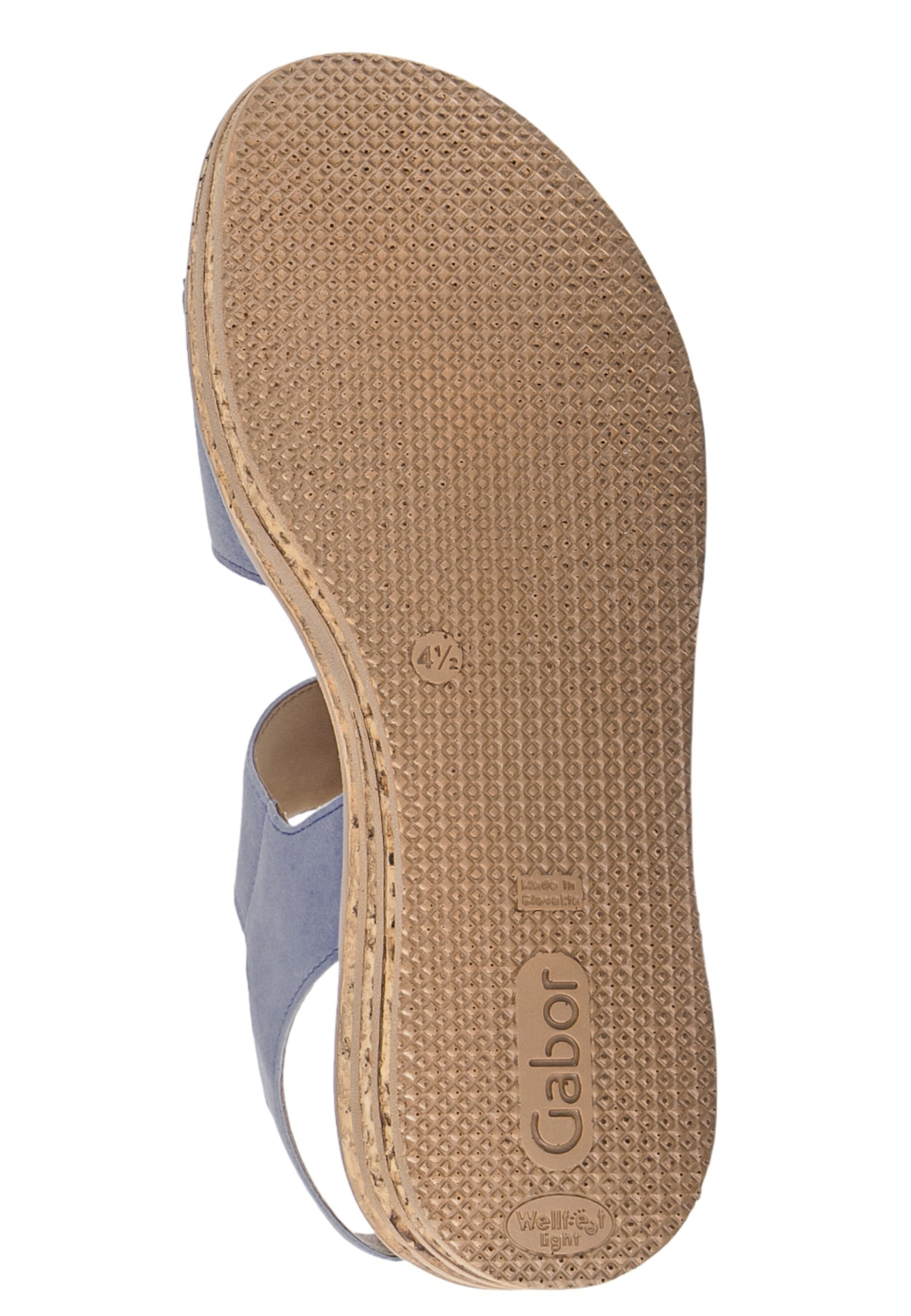 GABOR Sandale in Blau