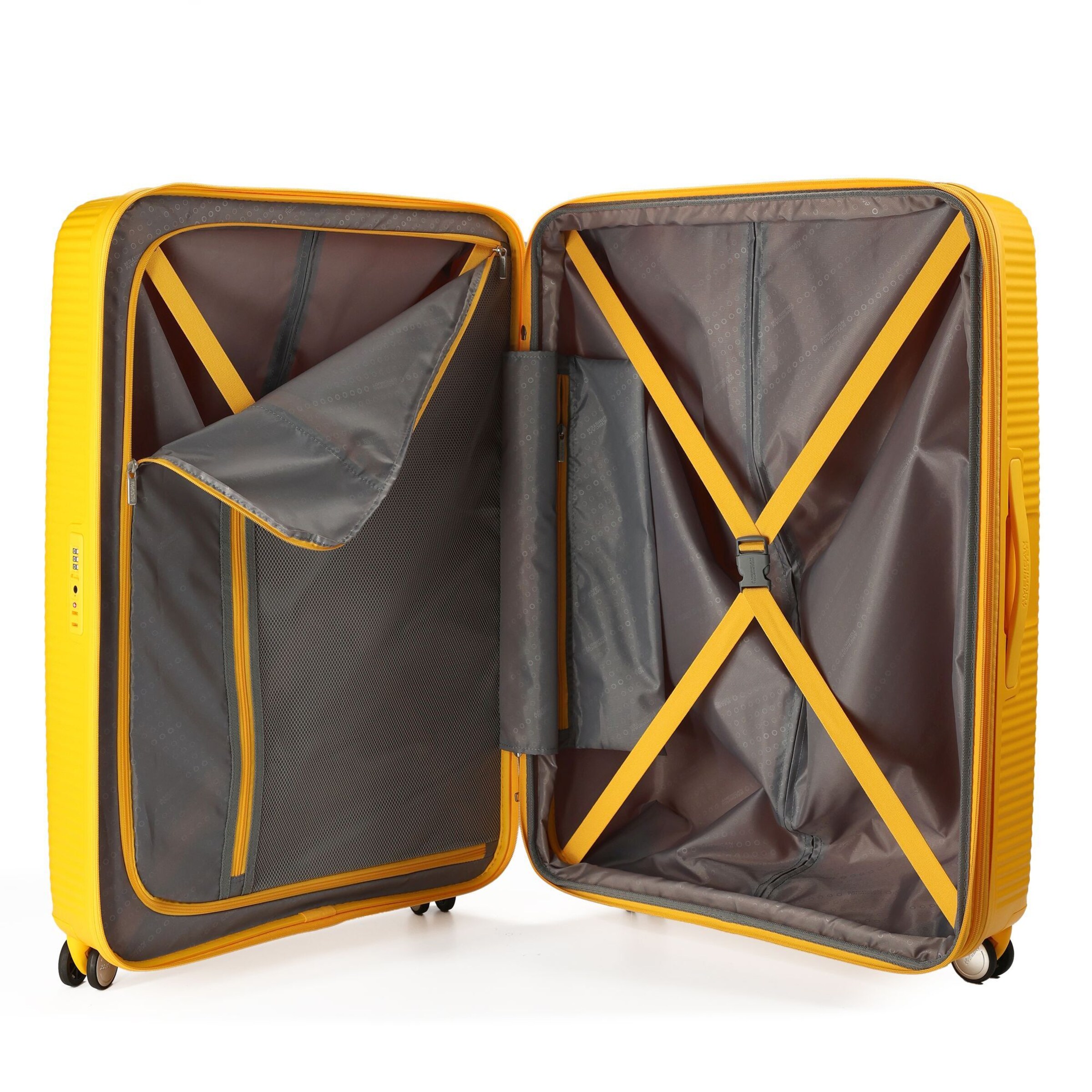 Valisette 'Soundbox ' American Tourister en jaune