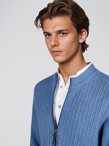Vestes en maille 'Hagen' SPIETH & WENSKY en bleu