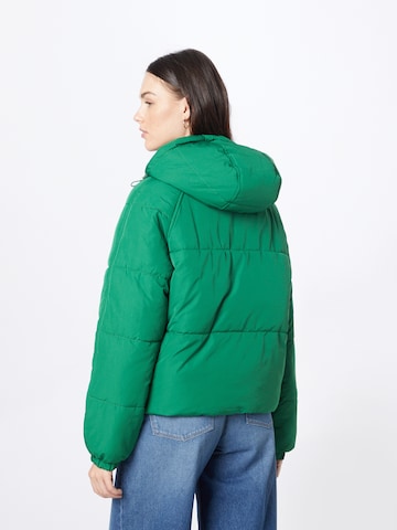 ABOUT YOU Between-Season Jacket 'Claude' in Green