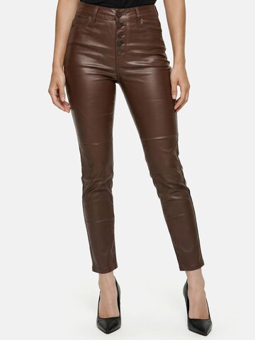 Tazzio Skinny Jeans 'F140'‌‌‌‌‌‌ in Braun: Vorderseite