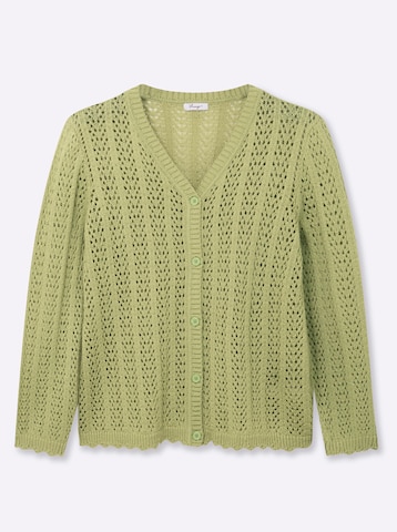 SHEEGO Pletena jopa | zelena barva