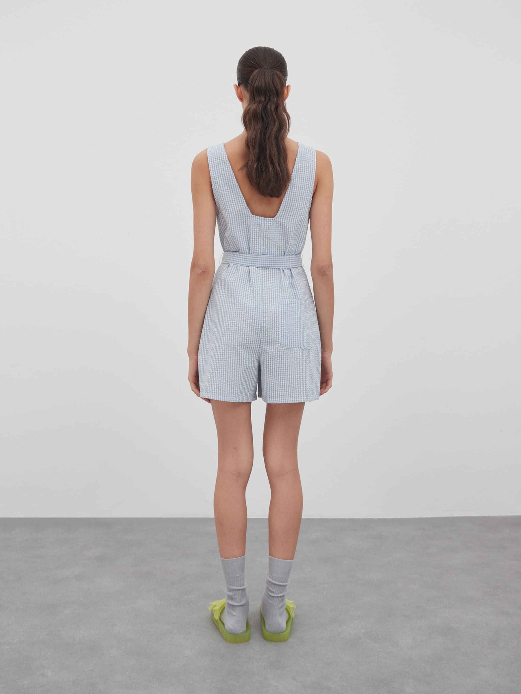 EDITED Producten Jumpsuit 'Bibi' Blauw
