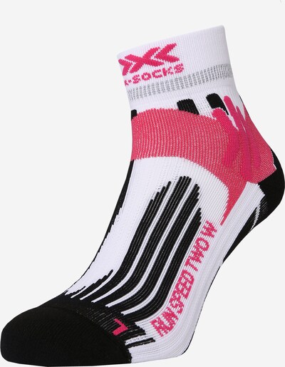 X-SOCKS Спортни чорапи в розово / черно / бяло, Преглед на продукта