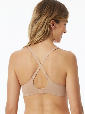 SCHIESSER Triangel Bügel-BH ' BH mit Schale - Unique Micro ' in Beige