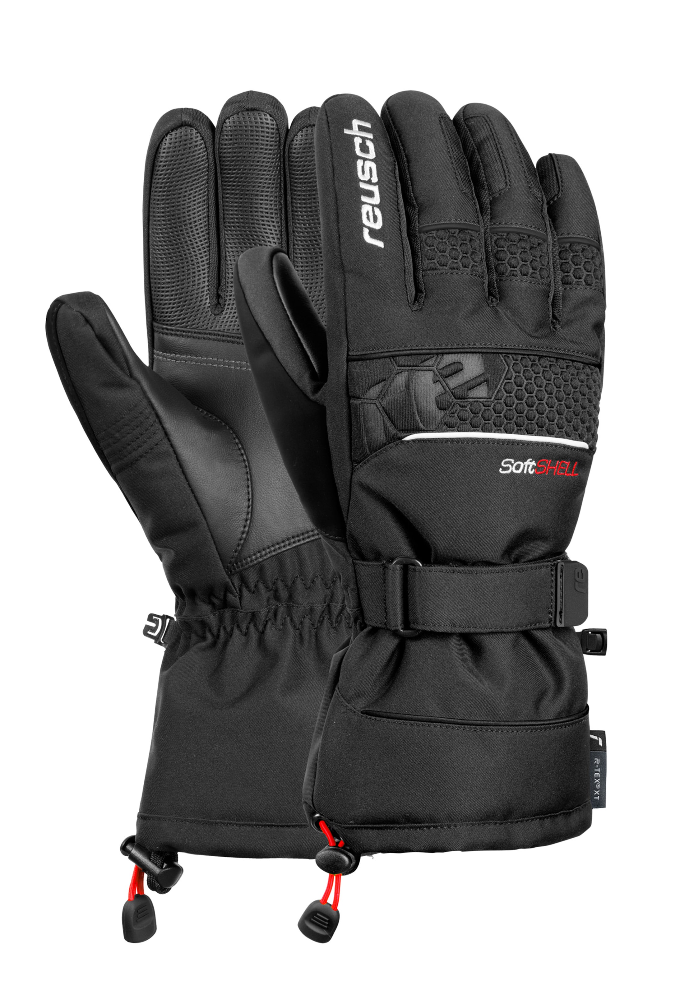 REUSCH Skihandschuhe 'Connor R-TEX XT' in Schwarz: Vorderseite