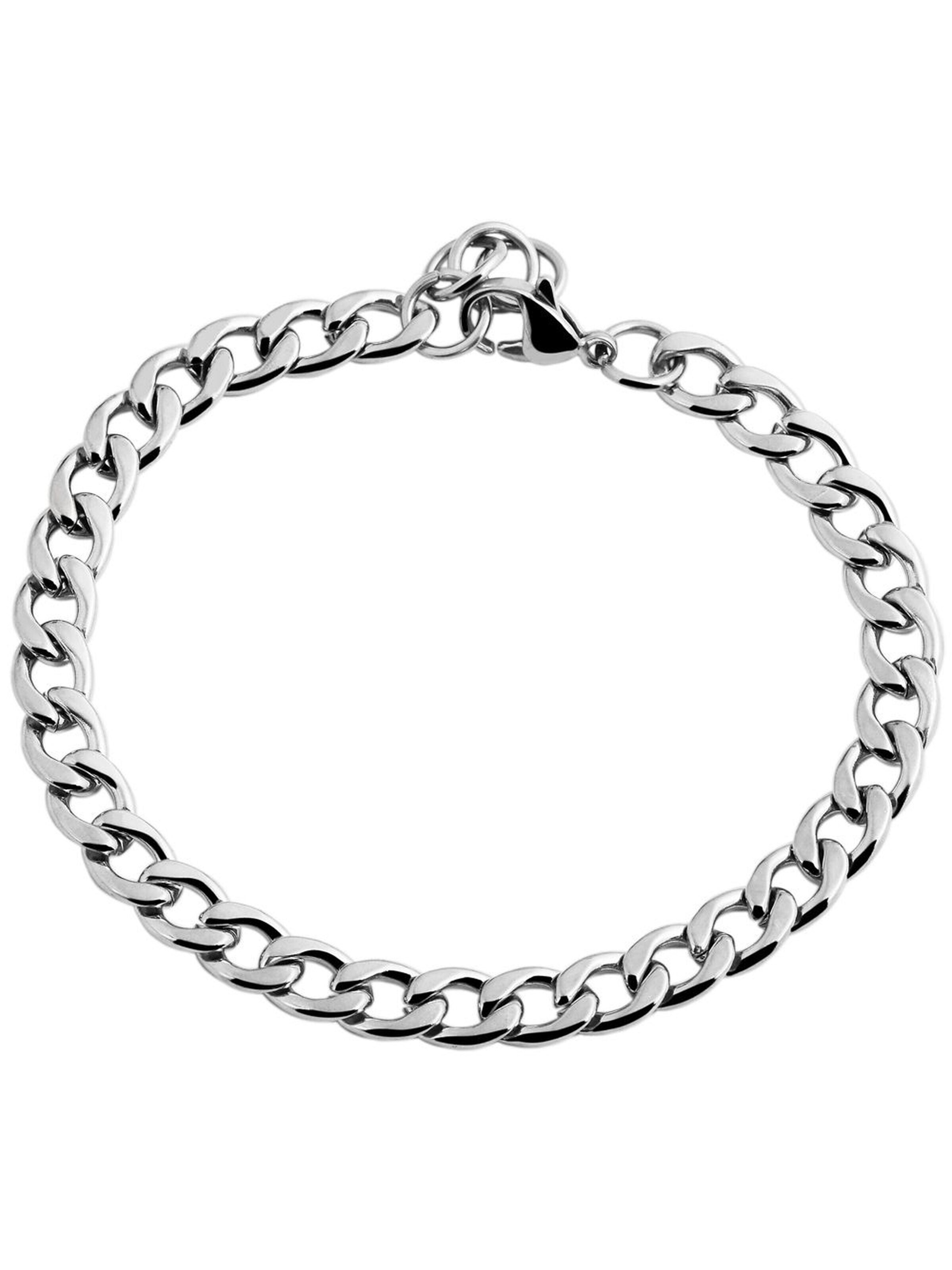 Akzent Bracelet 'Miller, hautverträglich' in Silver: front
