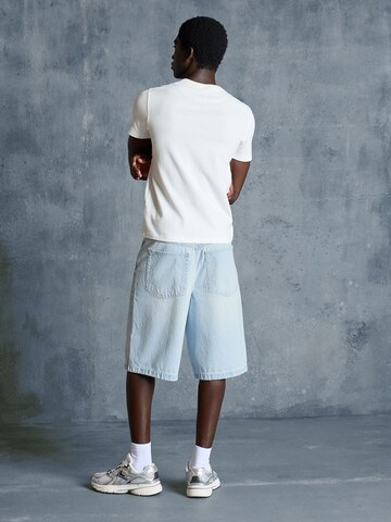 Bershka Baggy Farkut värissä sininen