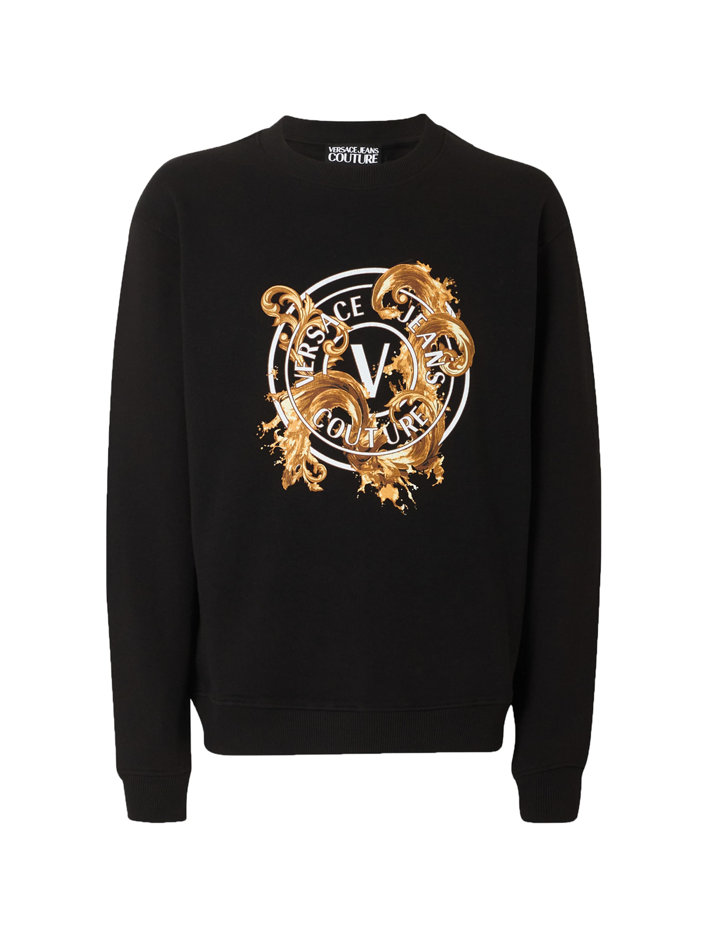 Versace Jeans Couture - Sudadera en negro: frente