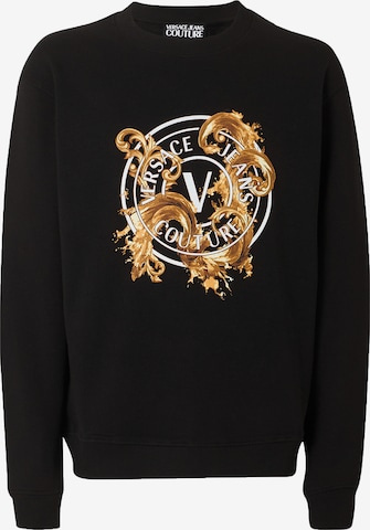 Versace Jeans CoutureSweater majica - crna boja: prednji dio