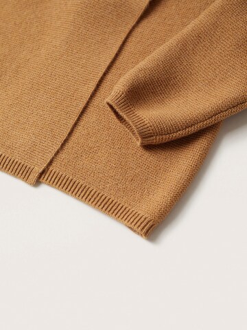 MANGO KIDS Knit Cardigan 'DIJON' in Beige