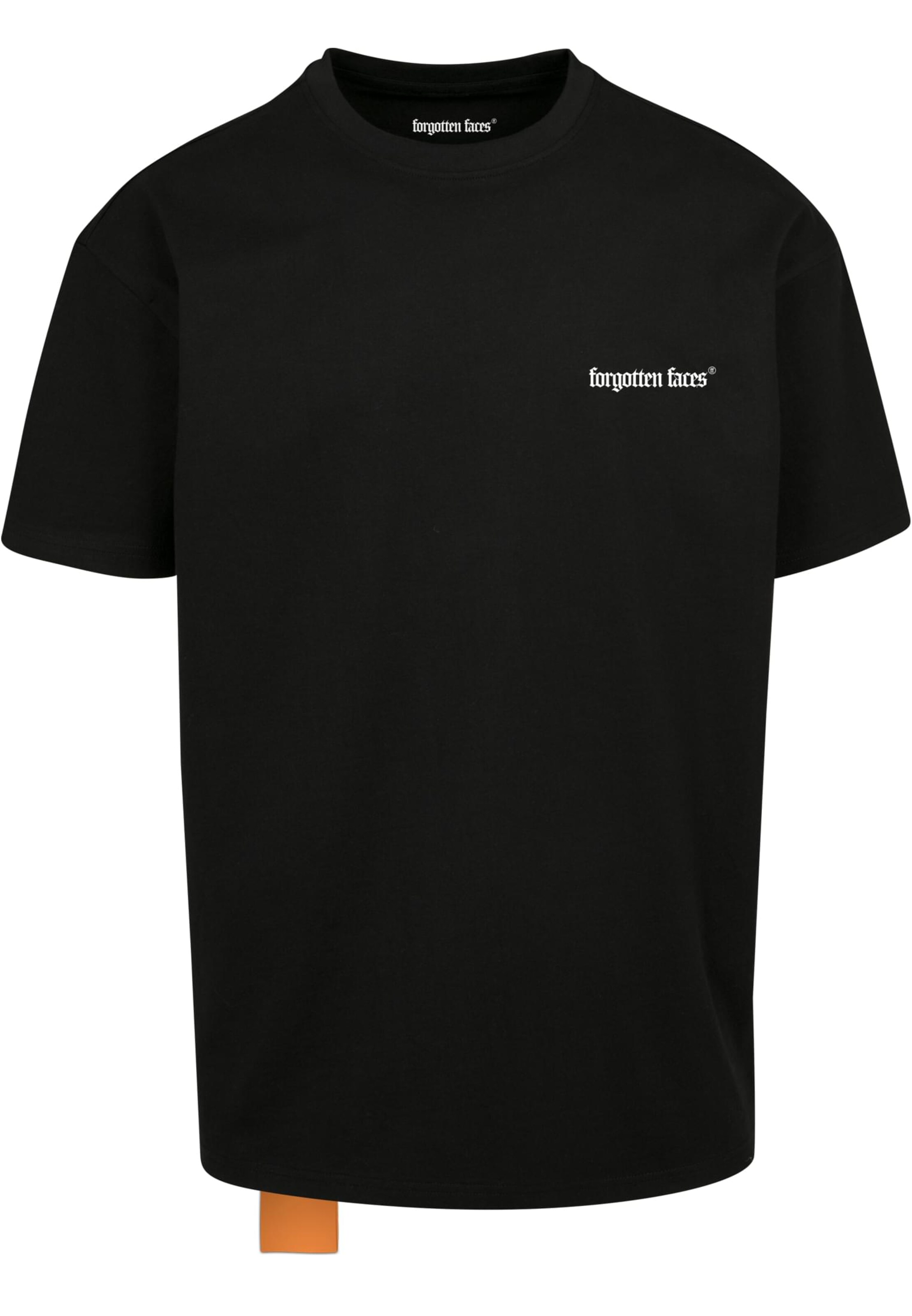 Forgotten Faces Shirt in Zwart: voorkant