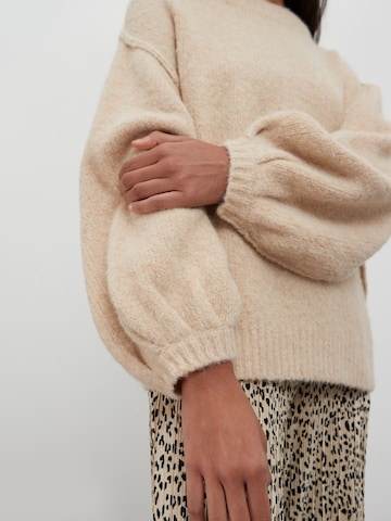 EDITED Pullover 'Luisa' in Beige