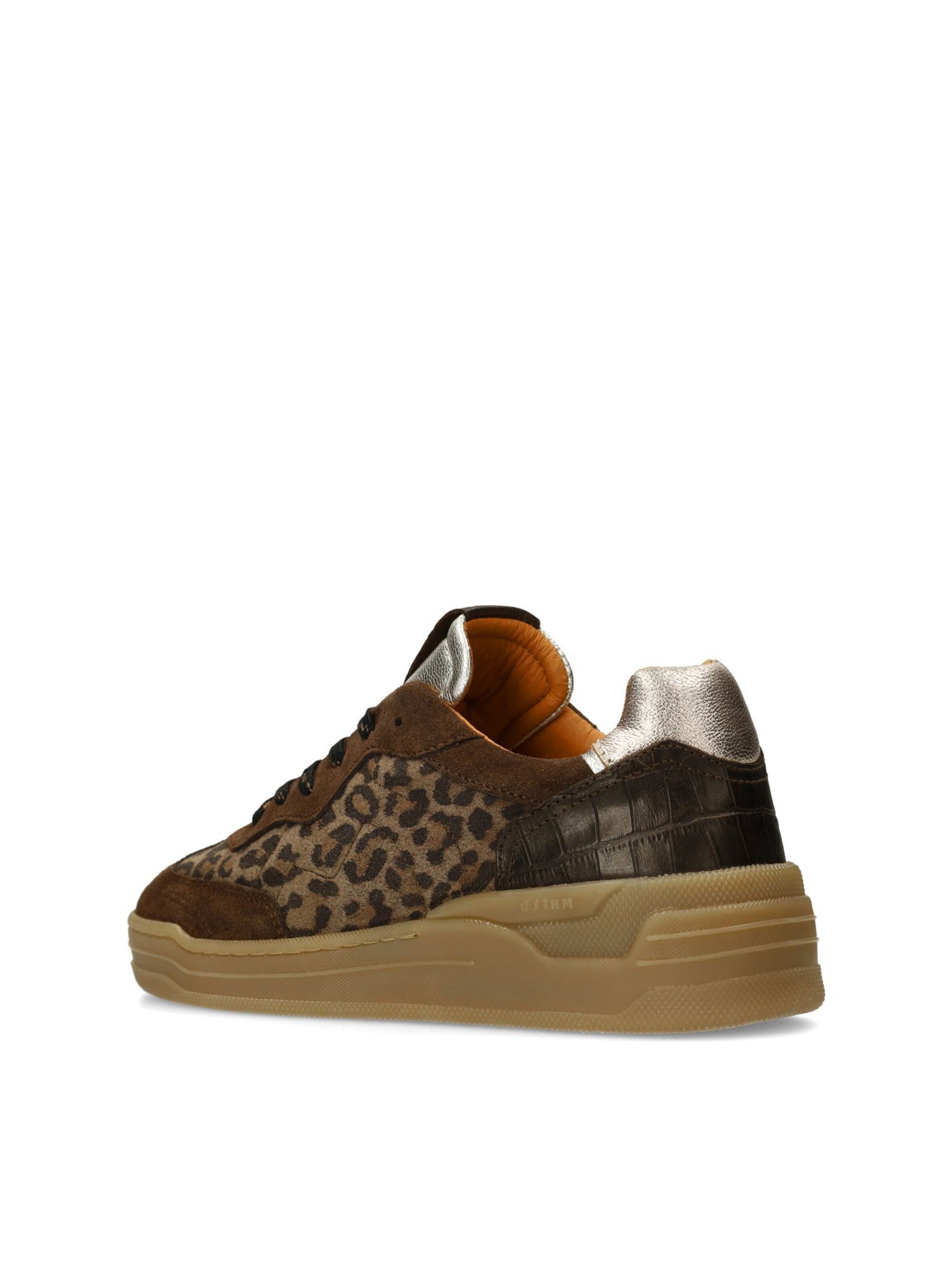 MANFIELD Sneakers laag in Bruin