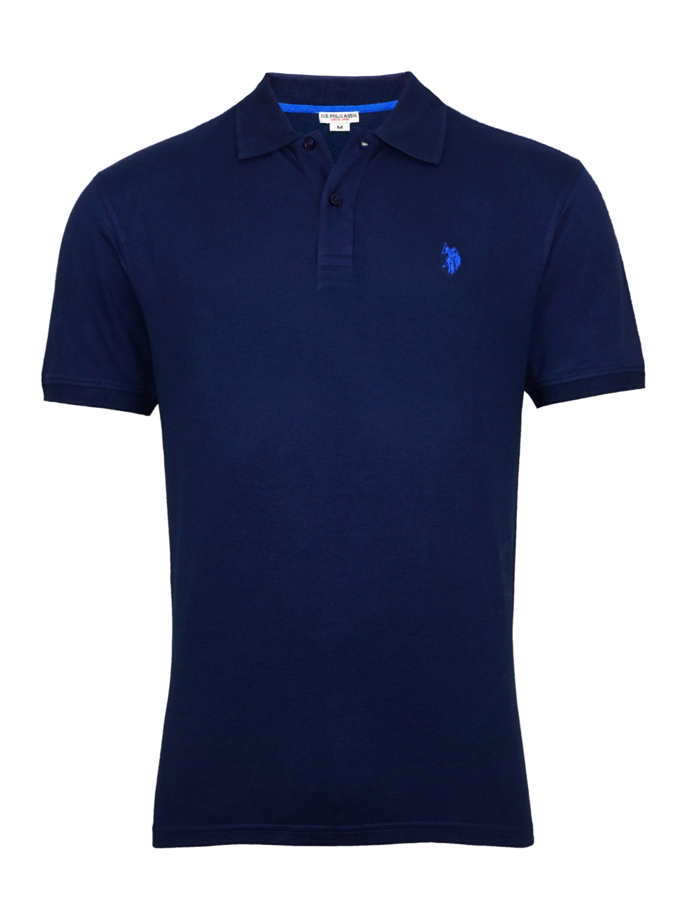 T-Shirt U.S. POLO ASSN. en bleu : devant