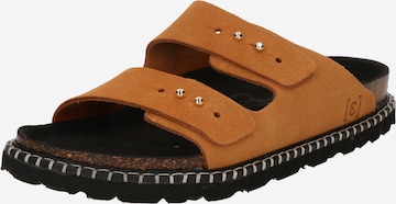 espadrij l´originaleNatikače s potpeticom 'AMI' - smeđa boja: prednji dio