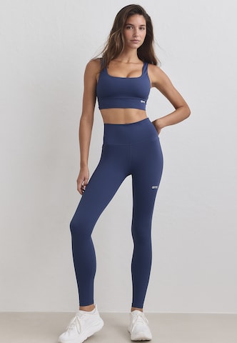 Skinny Leggings 'Core' Aim'n en bleu : devant