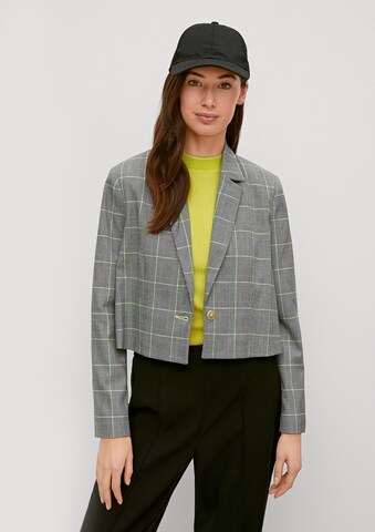 comma casual identity Blazer in Grau: predná strana