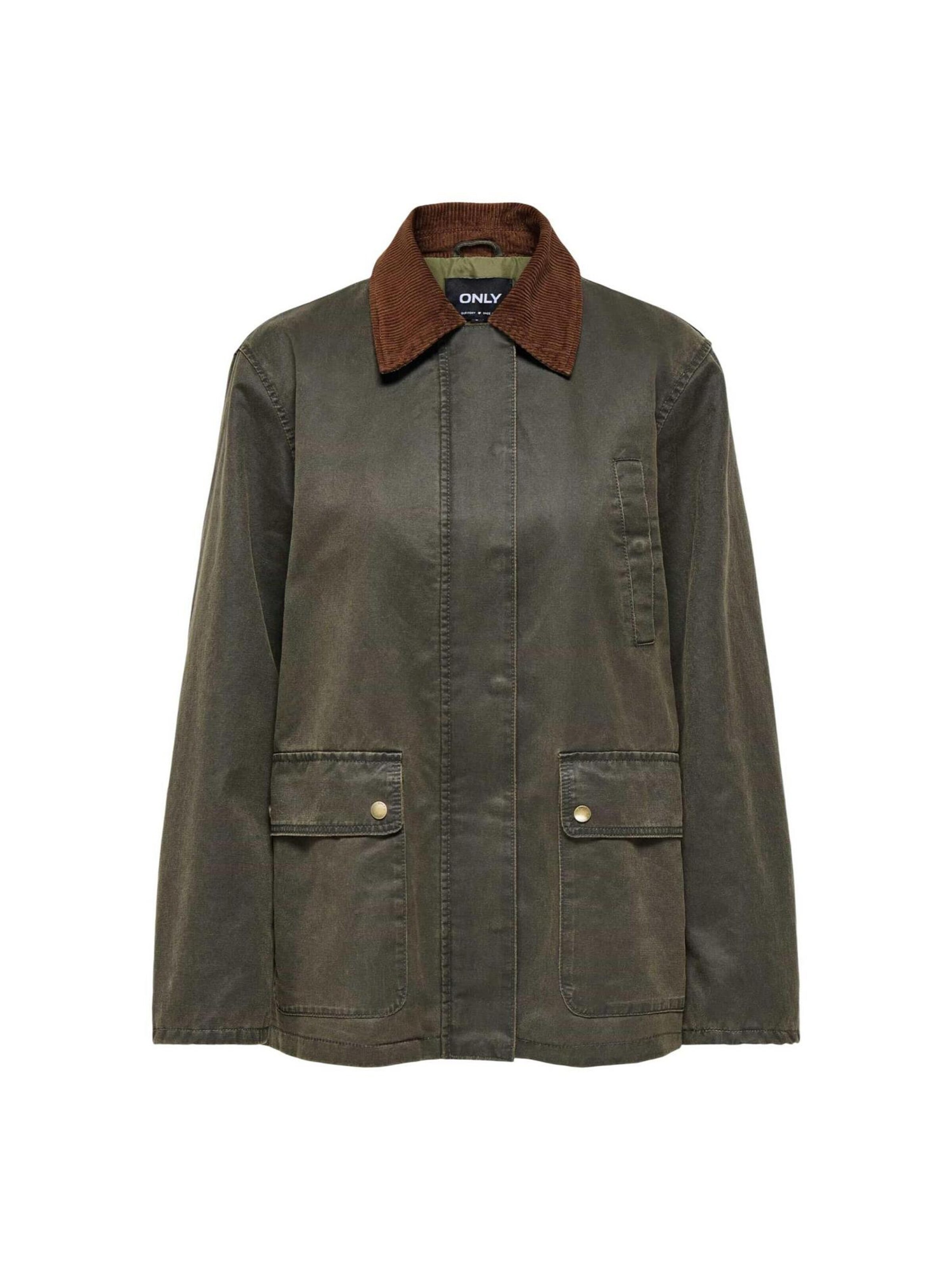 ONLY - Chaqueta de invierno 'Onlapricot Jacket Otw 15357495' en verde: frente