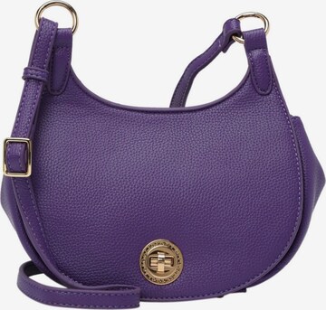 L.CREDI Crossbody Bag 'Lindsey' in Purple: front