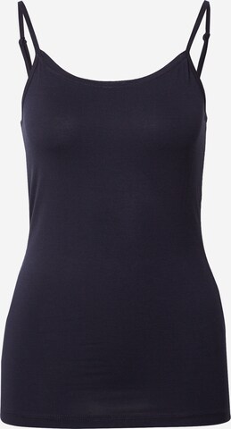 MORE & MORE - Top 'Julie' em azul: frente