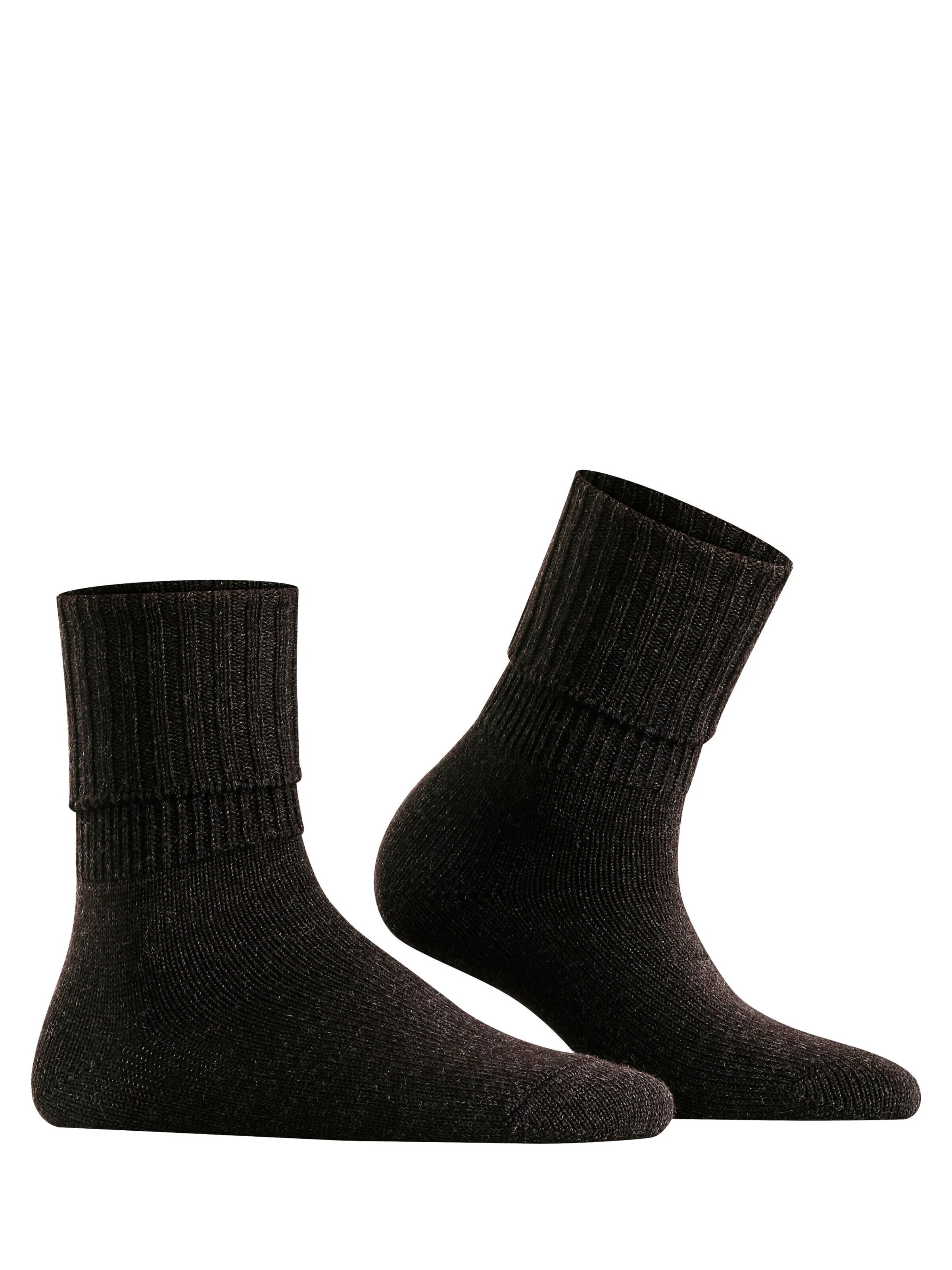 FALKE Socks 'Striggings Rib' in Grey