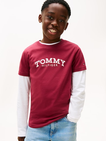 TOMMY HILFIGER - Camisola em roxo: frente