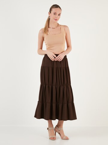 LELA Skirt in Brown