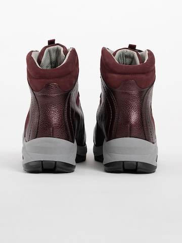 VITAFORM Schnürstiefelette in Rot