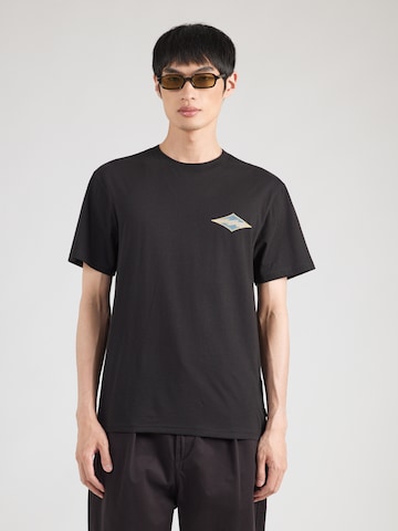 T-Shirt 'CRAYON WAVE' BILLABONG en noir
