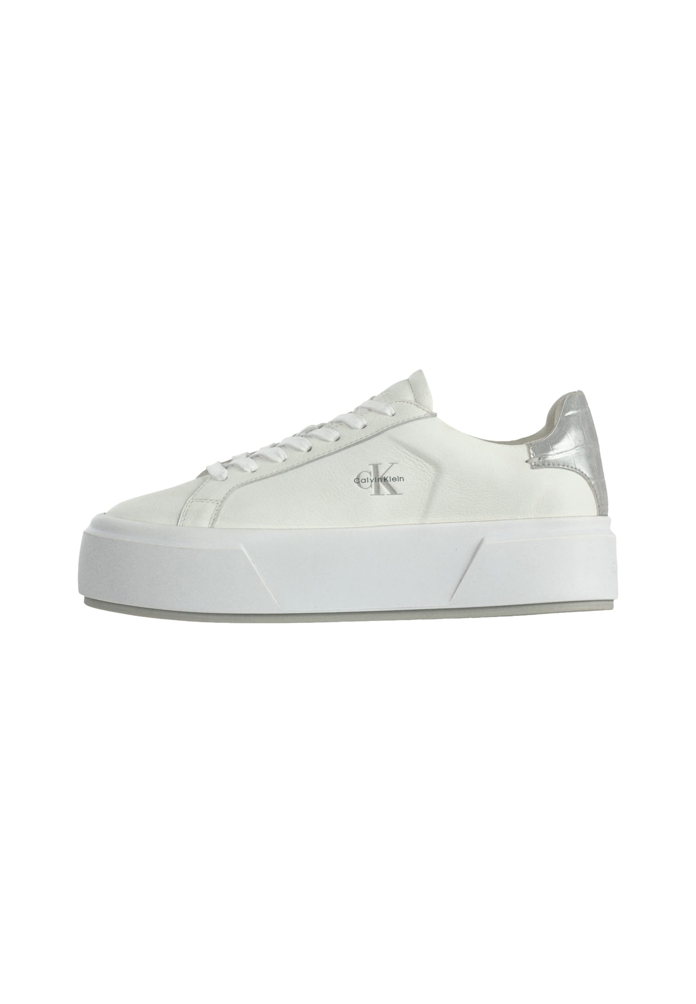 Calvin Klein - Sapatilhas baixas em branco: frente