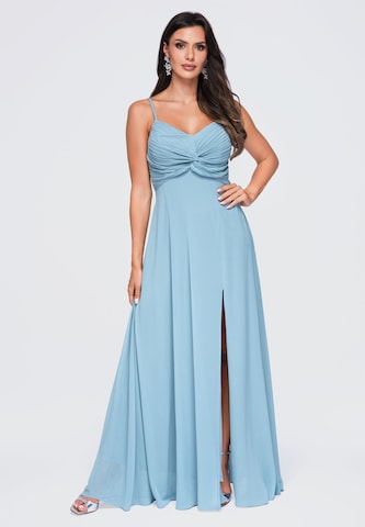 Ombre Evening dress in Blue: front