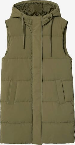 MANGO TEEN Vest 'Croco' i grøn: forside