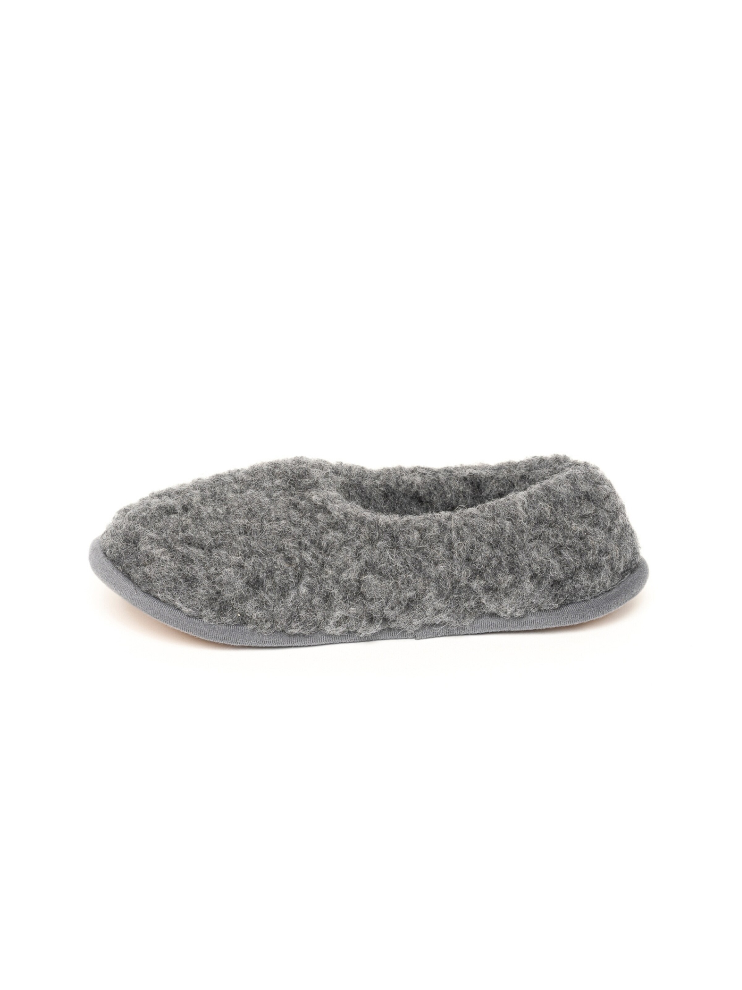Gottstein Slippers 'Curly Ma Curly Ma' in Grey