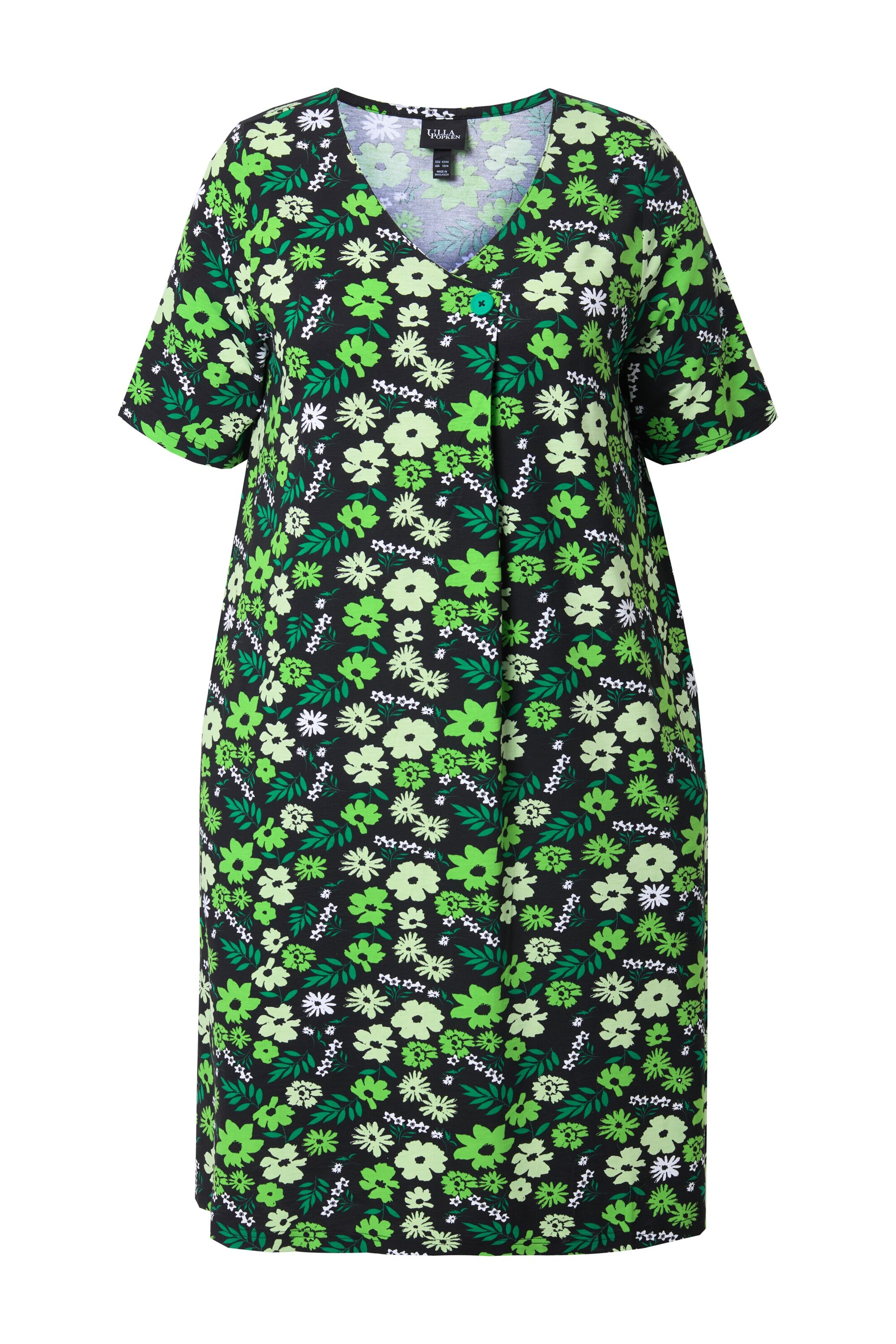 Ulla Popken Kleid in Grün: Vorderseite